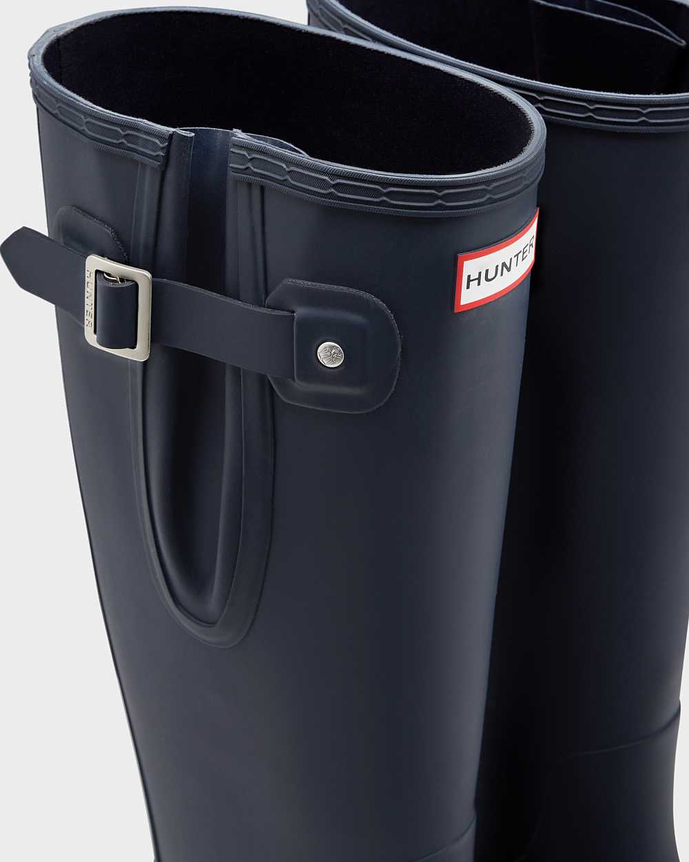 Hunter Original Side Adjustable Men's Tall Boots NZ-06101H Navy